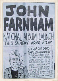 Espy Last Time CD Launch advertisement